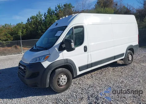 2023 Ram Promaster 2500 High Roof 159 Wb z USA, uszkodzony, nr VIN 3C6LRVDG1PE582481